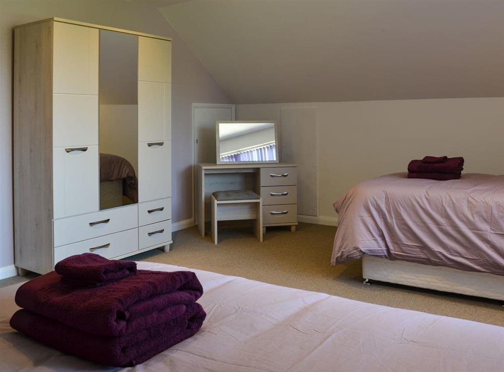 Twin bedroom at Lucys Lodge, 