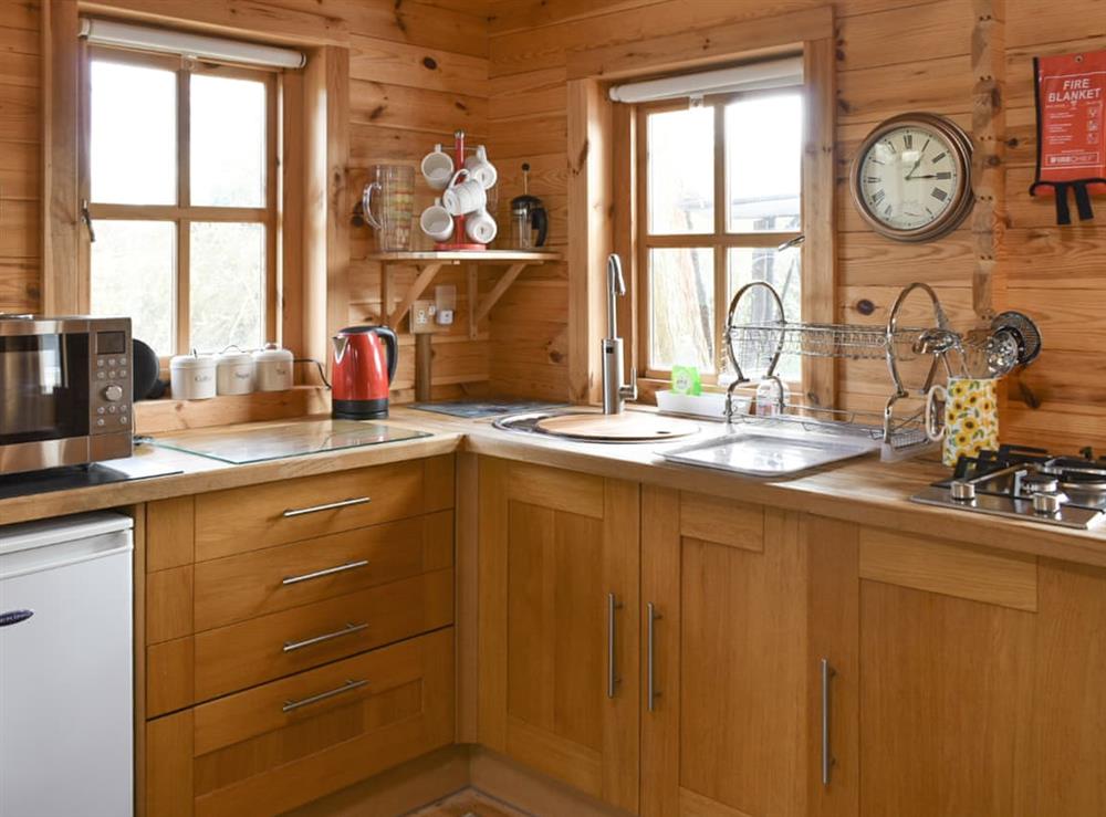 Kitchen at Wallsworth Lodge in Twigworth, near the Cotswolds, Gloucestershire