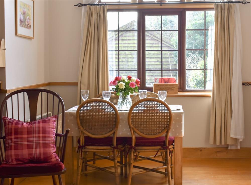 Dining Area at Walnut Cottage in Culford, near Bury St Edmunds, Suffolk