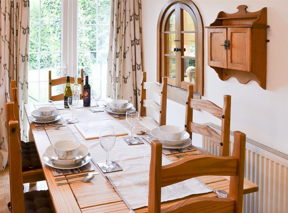 Dining Area at Walnut Cottage in Long Melford, near Sudbury, Suffolk