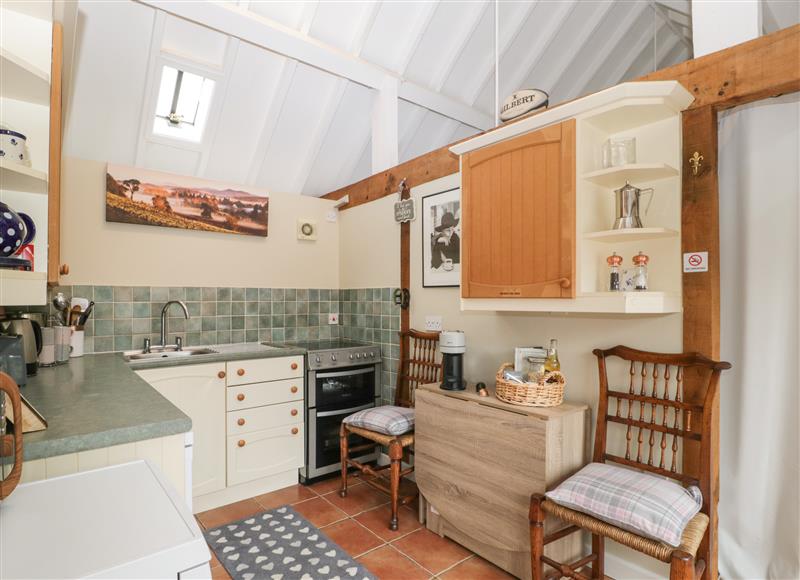 This is the kitchen at Walnut Cottage, Yatton near Ross-On-Wye