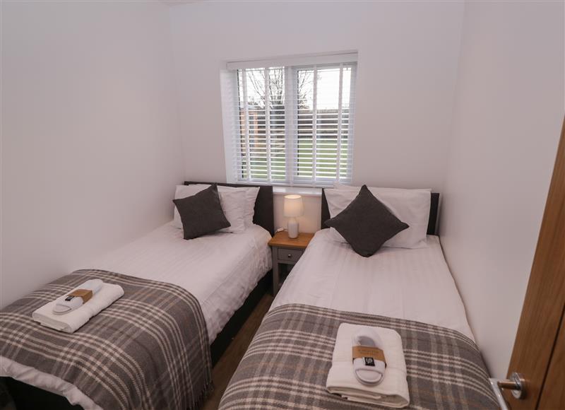 One of the 2 bedrooms at Walnut Lodge, Sutton-on-the-Hill near Etwall