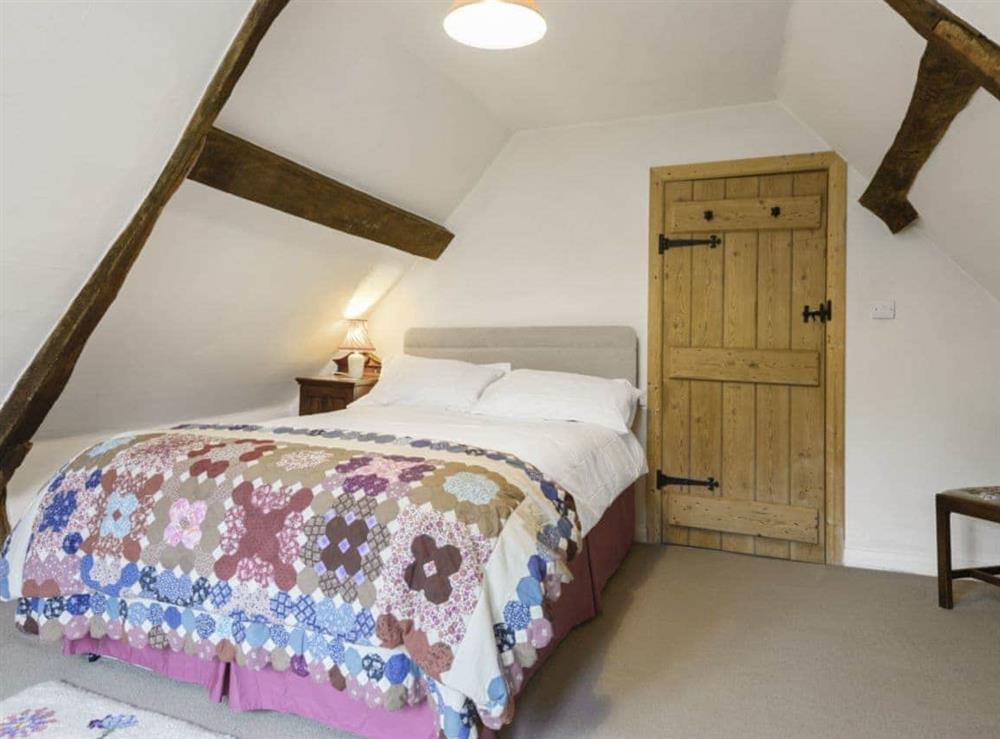 Double bedroom at Walnut Tree Cottage in Bucknell, near Clun, Shropshire