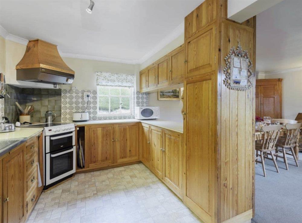 Kitchen at Walnut Tree Cottage in Bucknell, near Clun, Shropshire