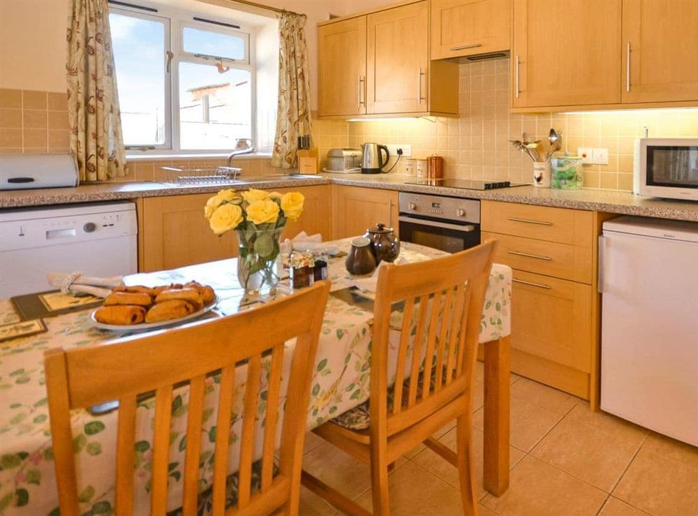 This is the kitchen at Walnut Tree Cottage in Patching, West Sussex