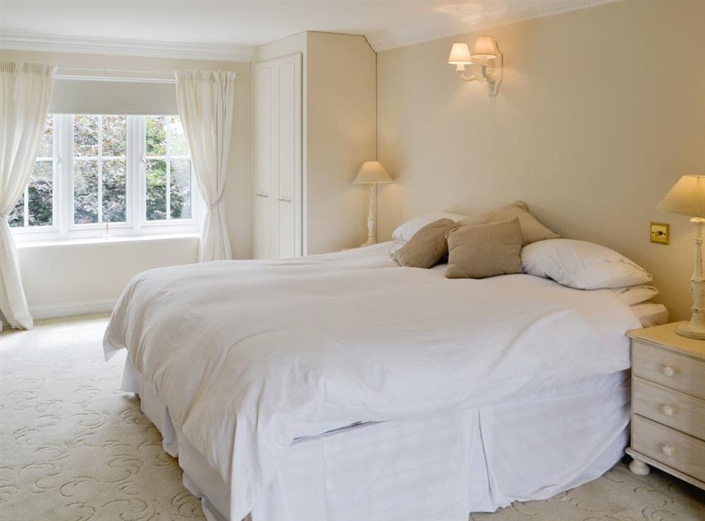 Relaxing master bedroom at Walnut Tree House in Tilney St Lawrence, near King’s Lynn, Norfolk