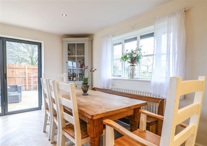 Dining room at Walnut View, Abbots Bromley