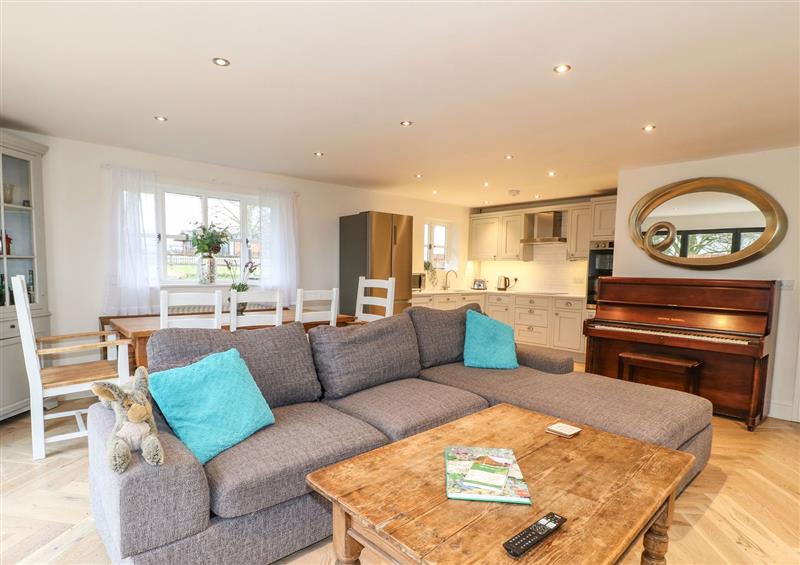 The living room at Walnut View, Abbots Bromley