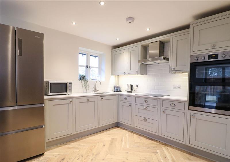 This is the kitchen at Walnut View, Abbots Bromley