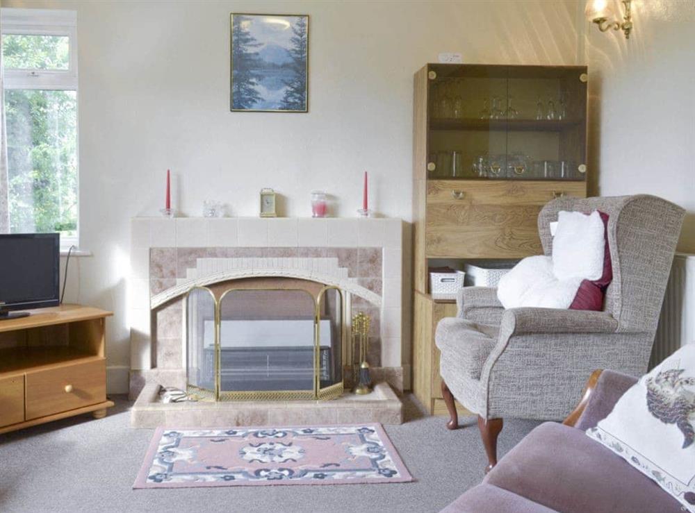 Welcoming living room at Walter’s Cottage in West Compton, near Shepton Mallet, Somerset