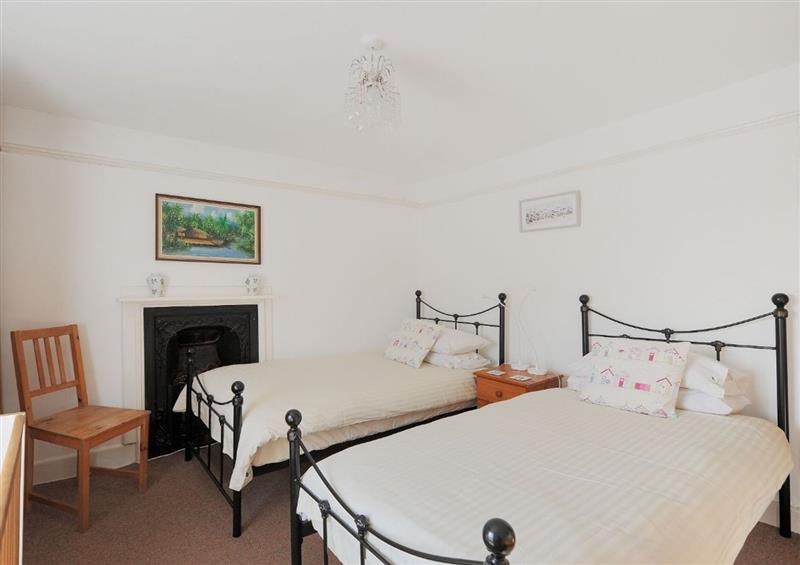 One of the 3 bedrooms at Waltham House, Lyme Regis
