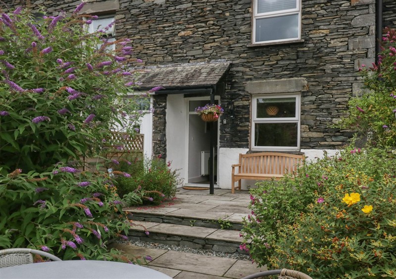 This is the garden at Wansfell Nook, Ambleside