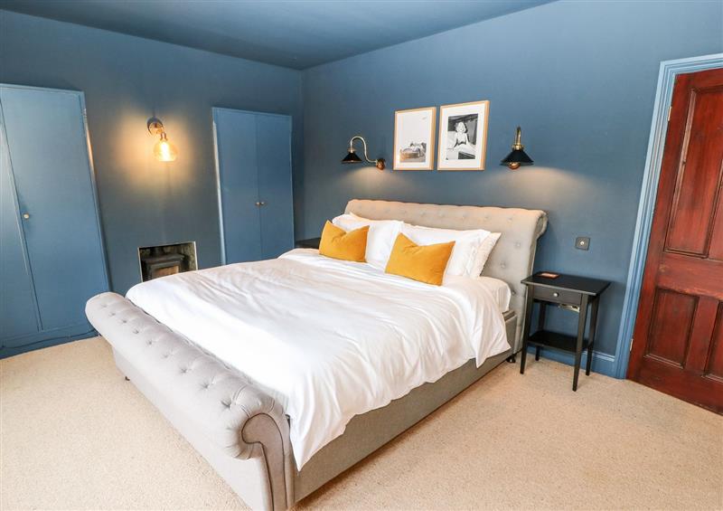 A bedroom in Warley Lodge at Warley Lodge, Warley Edge near Halifax