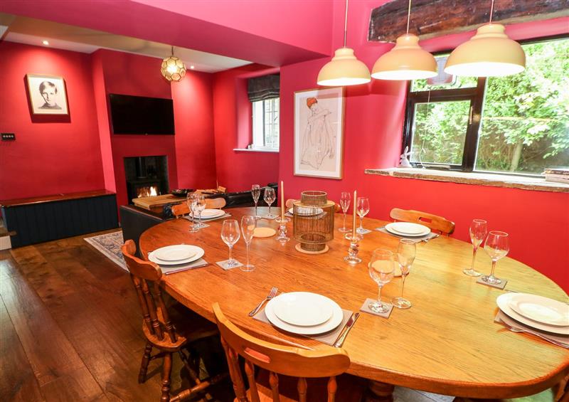 Dining room at Warley Lodge, Warley Edge near Halifax
