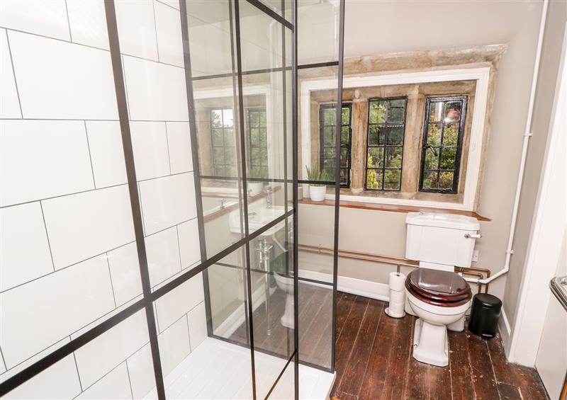 The bathroom at Warley Lodge, Warley Edge near Halifax