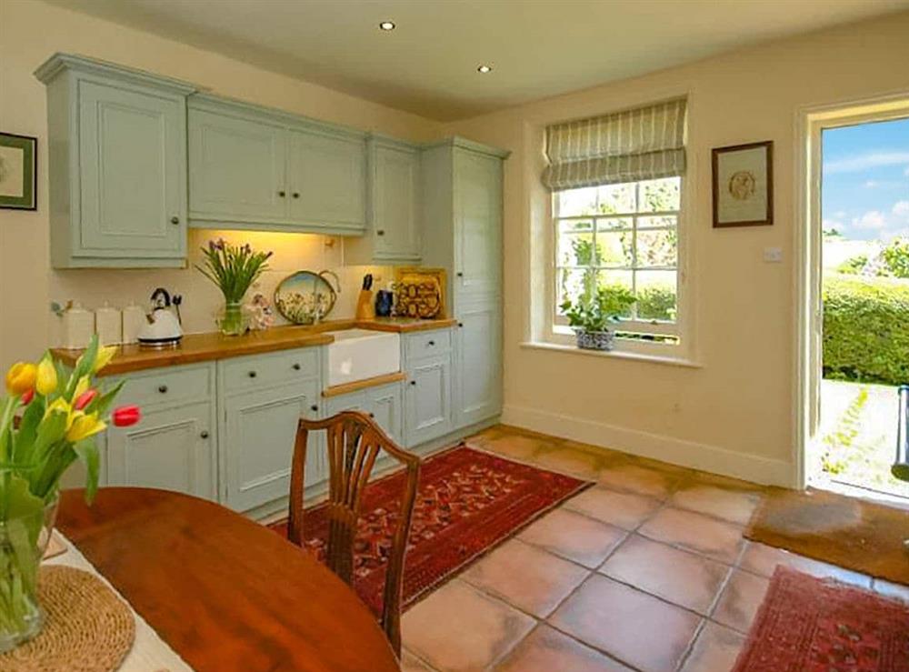 Kitchen at Warre Cottage in Burpham, West Sussex