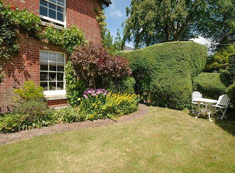 The garden at Warre Cottage in Burpham, West Sussex