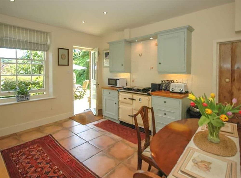 The kitchen at Warre Cottage in Burpham, West Sussex