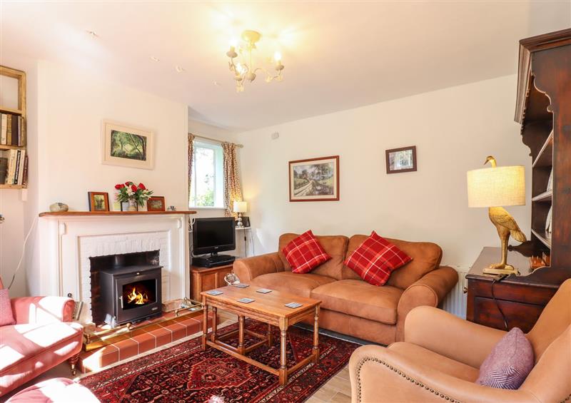 This is the living room at Warren Cottage, Bures near Assington