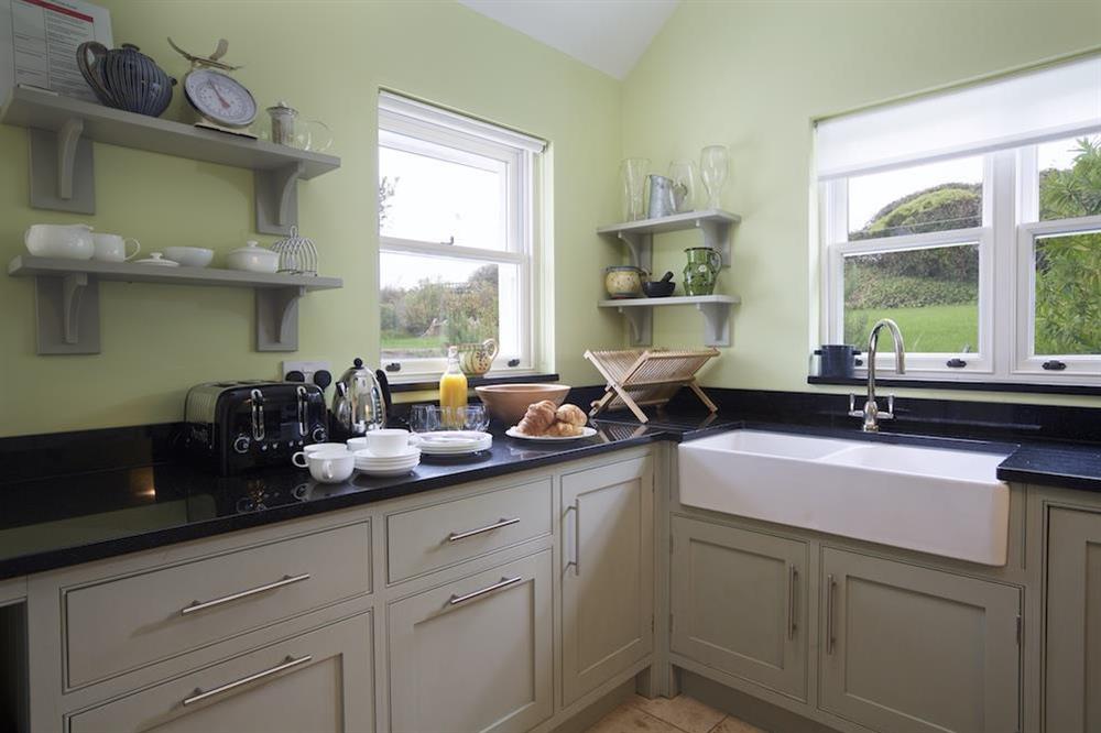 Beautiful hand crafted kitchen (photo 2) at Warren Cottage in Little Dartmouth Farm, Nr Dartmouth