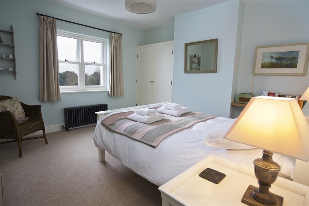 Double bedroom on first floor at Warren Cottage in Little Dartmouth Farm, Nr Dartmouth