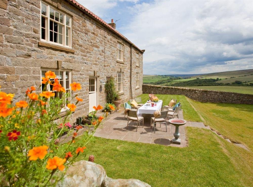 Sitting-out-area (photo 2) at Warren Farmhouse in Kildale, near Whitby, North Yorkshire