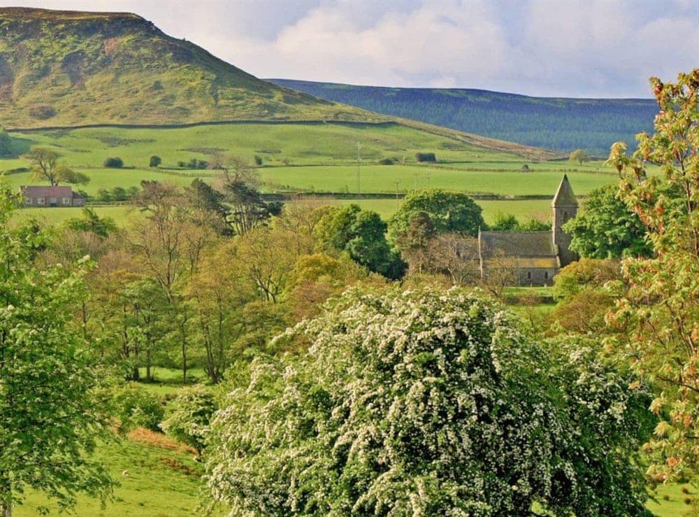 View at Warren Farmhouse in Kildale, near Whitby, North Yorkshire