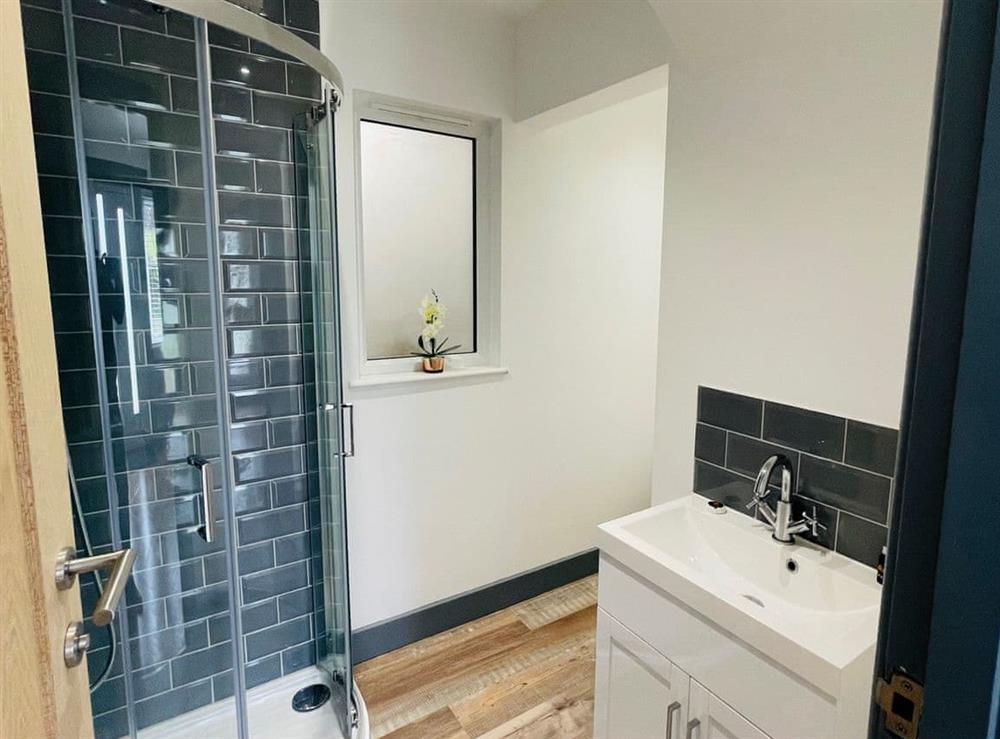 Shower room at Warren House Retreat in Maldon, Essex