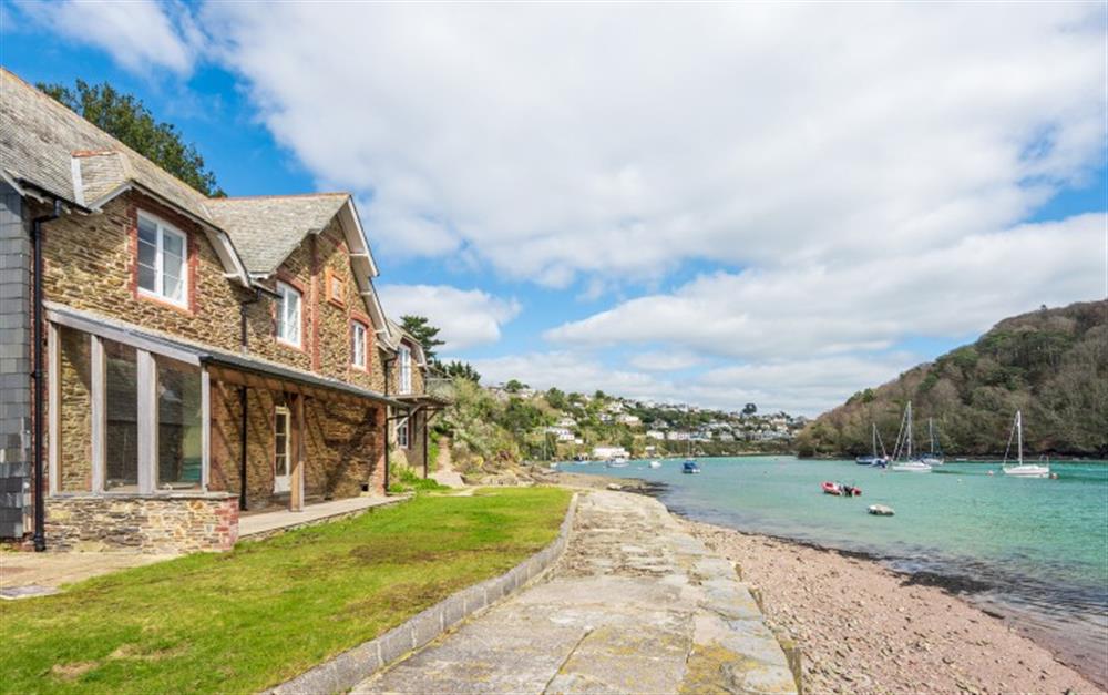 Warren Point Cottage - the guest accommodation is the far part of the property.