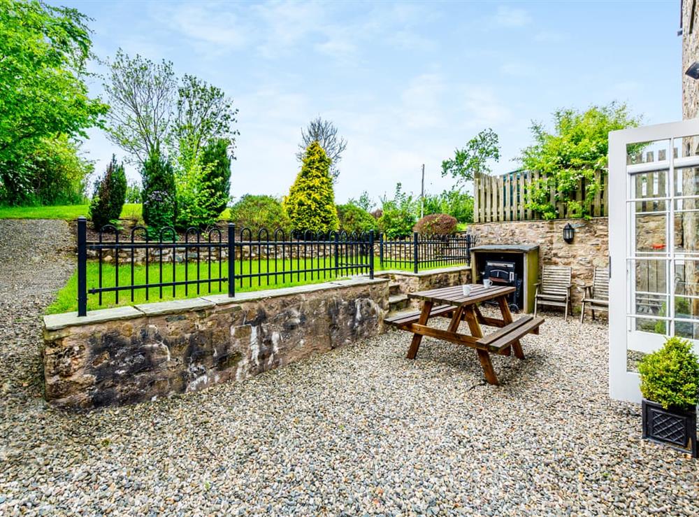 Outdoor area at Warth House in Ingleton, near Settle, North Yorkshire
