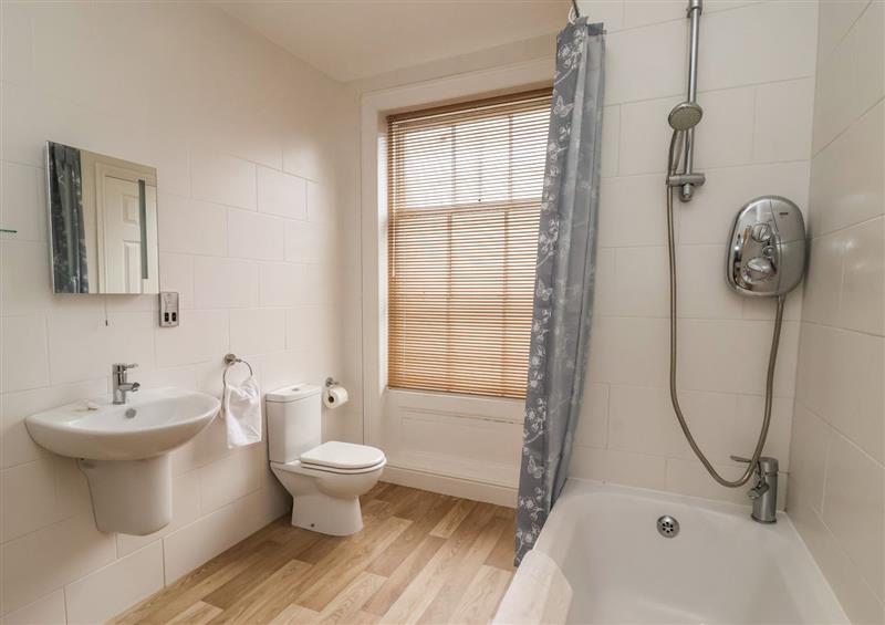 This is the bathroom at Warwick Apartment, Scarborough