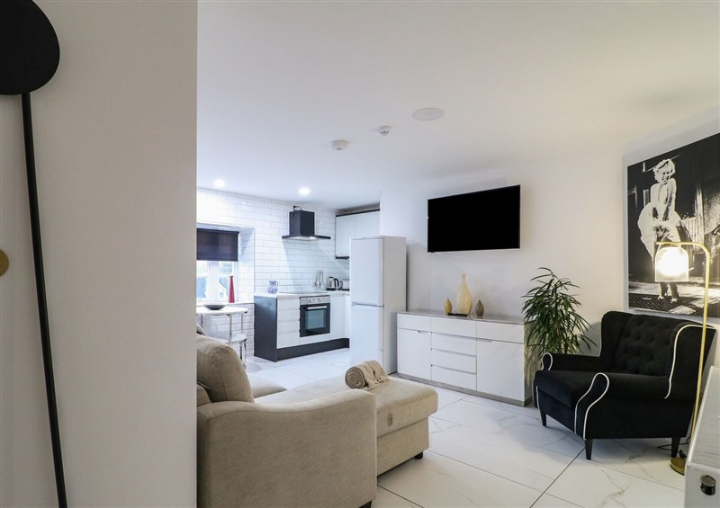 This is the living room at Warwickshire Suite, Sheffield