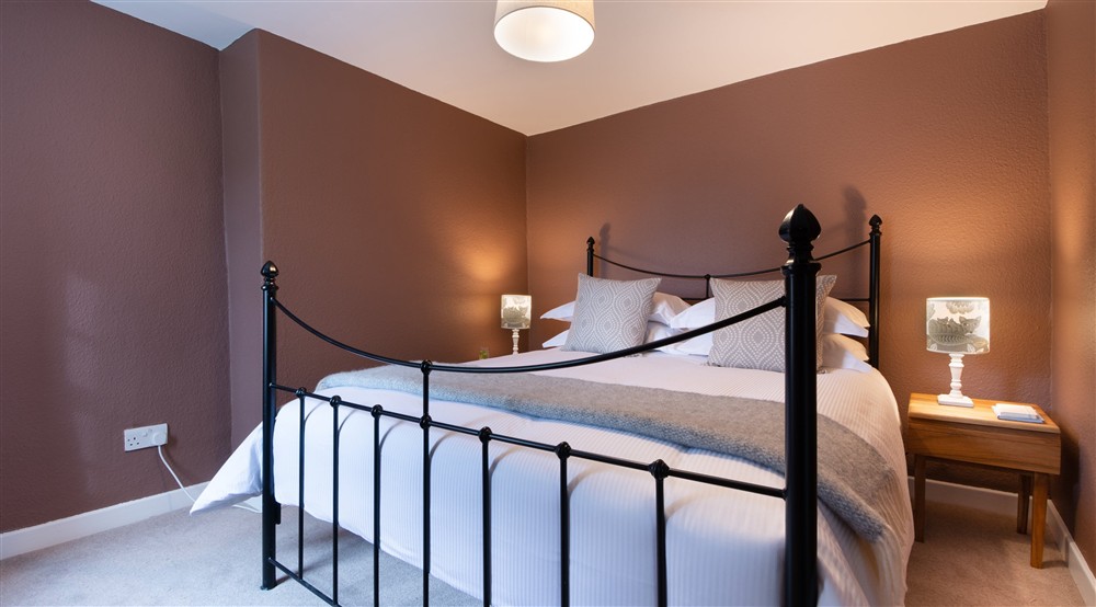 The second double bedroom at Wash House Cottage in Morpeth, Northumberland