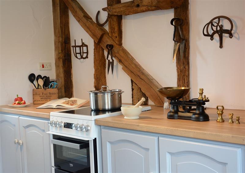 This is the kitchen at Wassicks Cottage, Haughley, Haughley