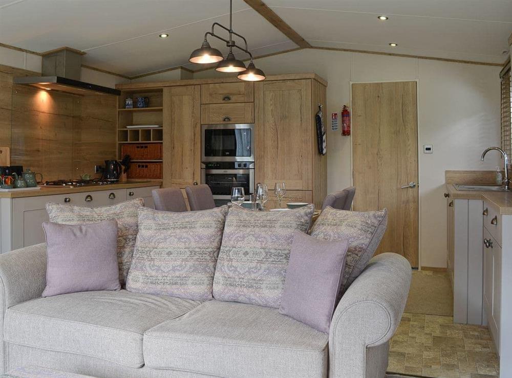 Open plan living space at Watches in Near Bassenthwaite, Cumbria