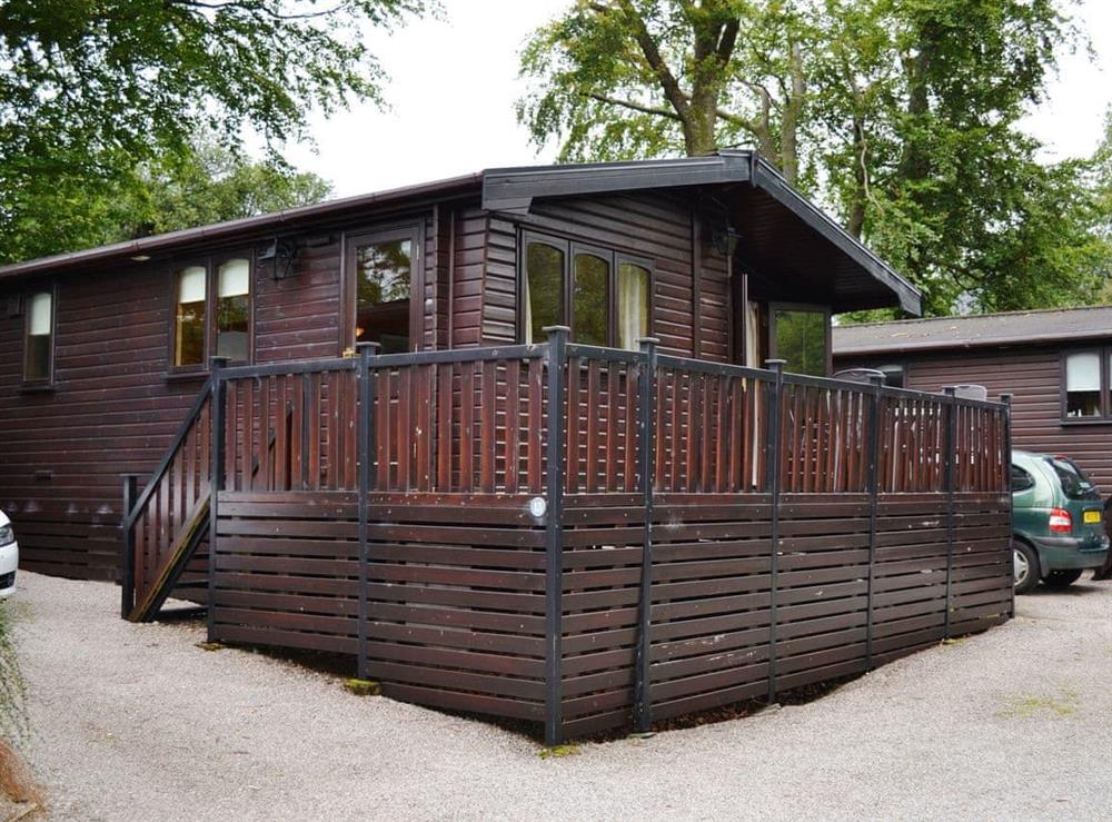 Log cabin style holiday accommodation