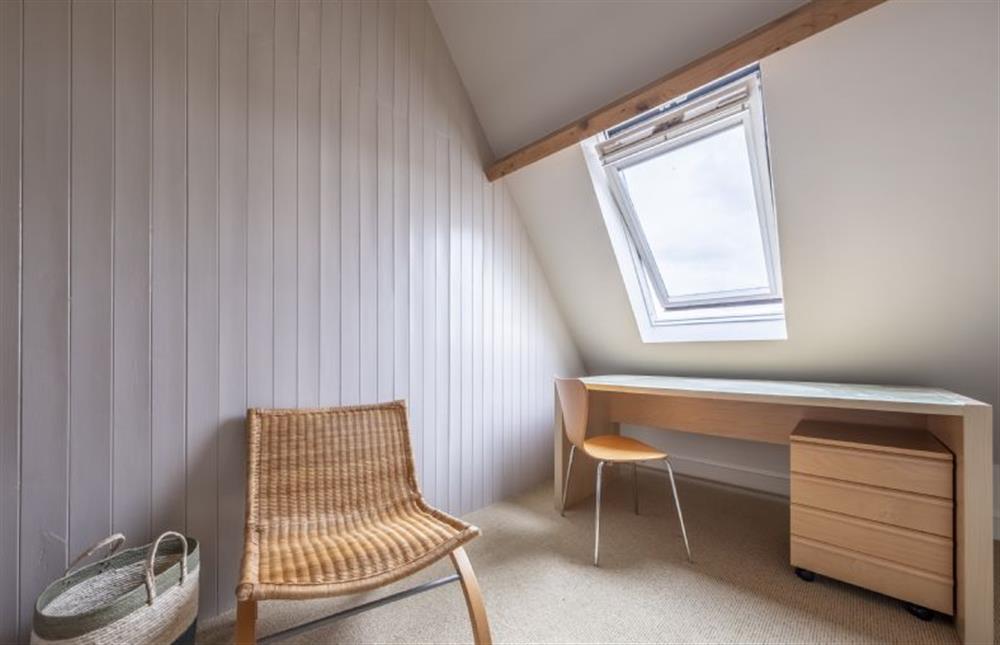 Bedroom three with desk/dressing table at Water Mill House, Burnham Overy Staithe near Kings Lynn