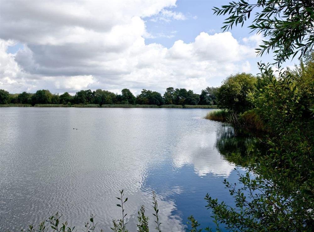 Unsurpassed setting of lakes, wetlands and grassland at Water Park Apartment 1 in South Cerney, Glos., Gloucestershire