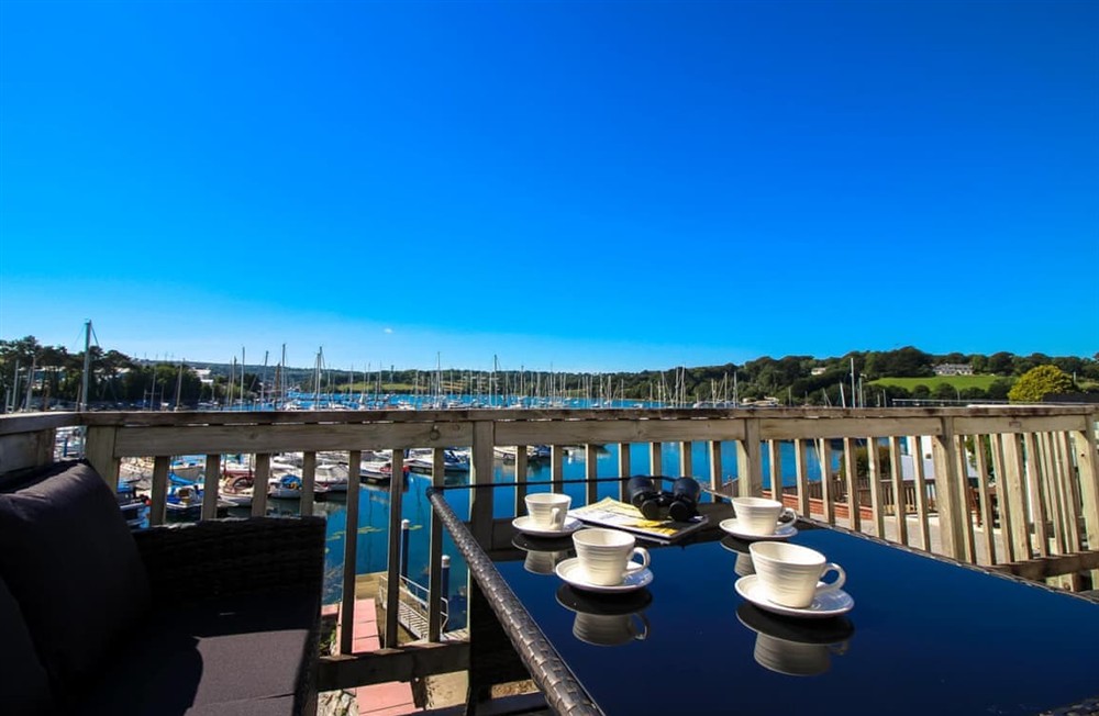 Balcony at Water Side in Falmouth, Cornwall