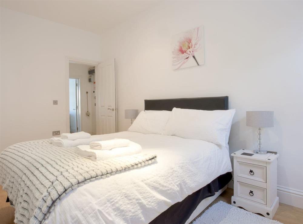 Double bedroom at Water View in Looe, Cornwall