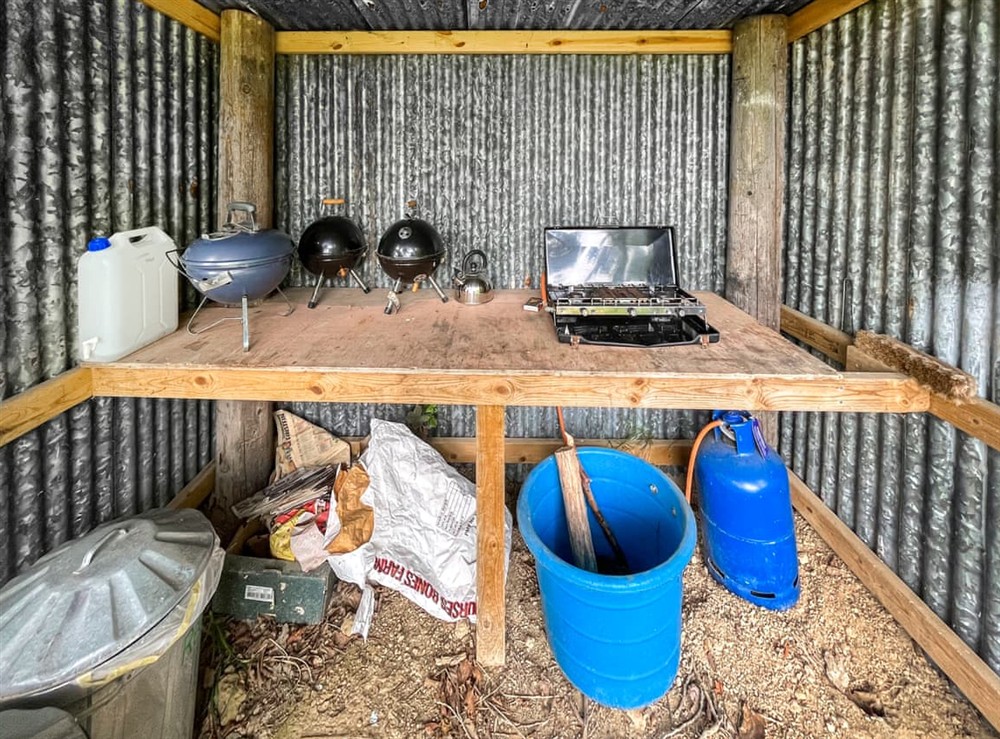 Outdoor eating area (photo 2) at Water Vole in Shadoxhurst, Ashford, Kent