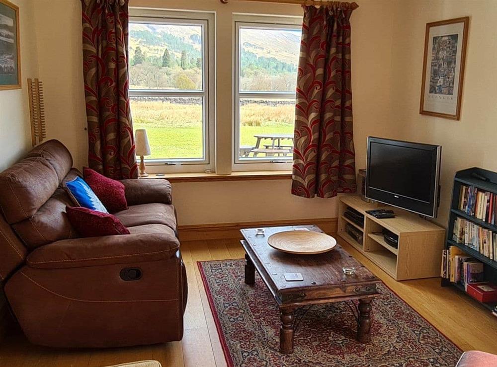 Living room at Watercolour in Ardgour, near Fort William, Inverness-Shire