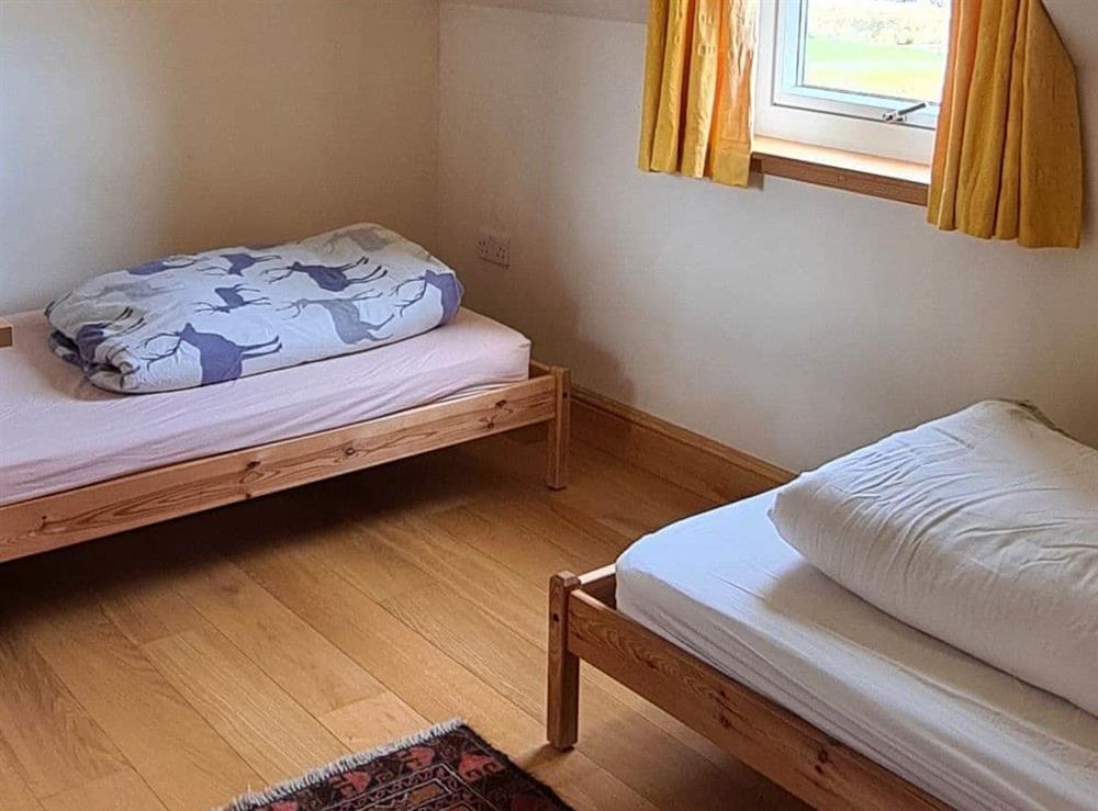 Twin bedroom at Watercolour in Ardgour, near Fort William, Inverness-Shire