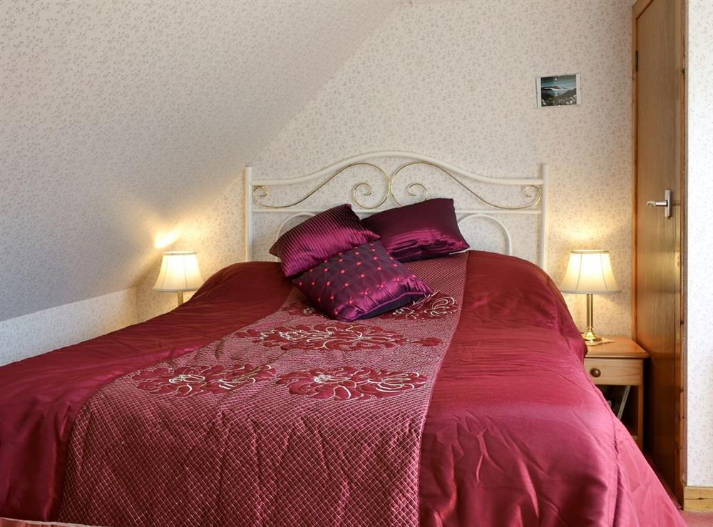 Double bedroom at Waterfall Cottage in Glendale, Isle of Skye, Isle Of Skye