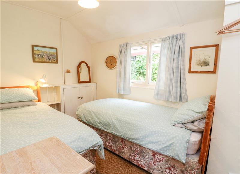 One of the bedrooms at Waterfall Cottage, Lawers near Aberfeldy