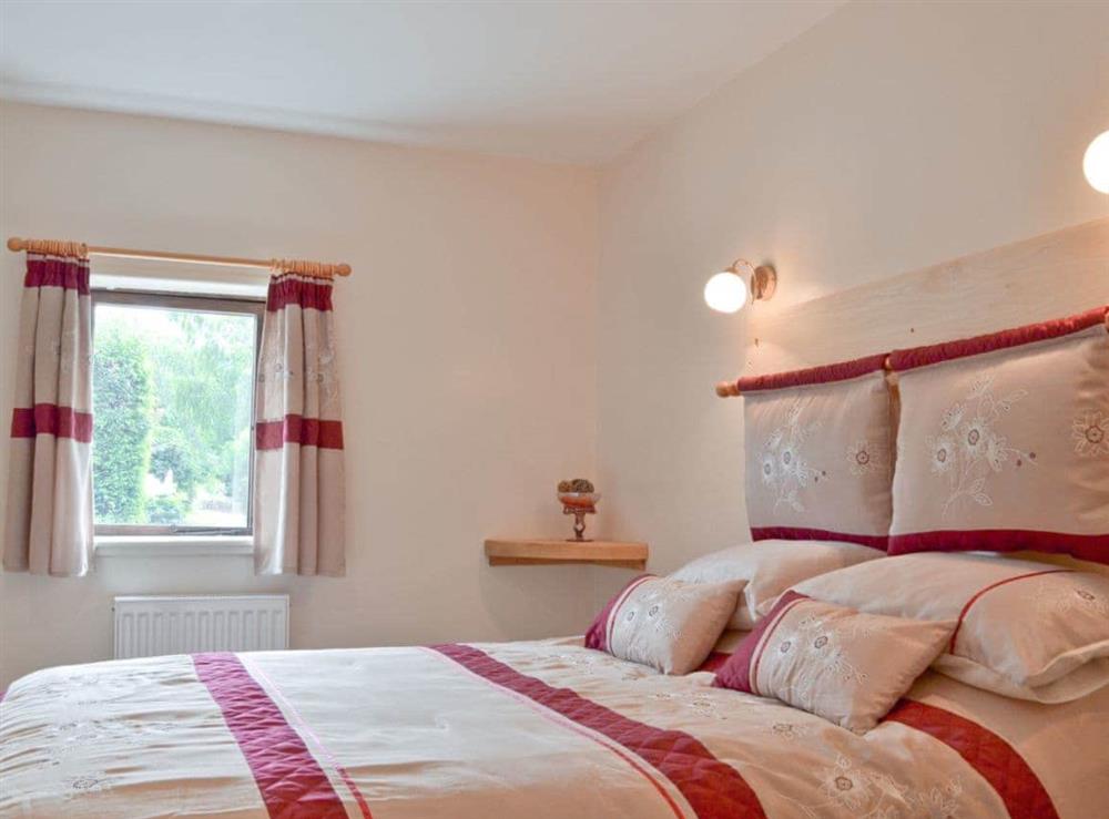 Double bedroom at Waterfall Cottage in Lumsdale, Tansley Wood, near Matlock, Derbyshire