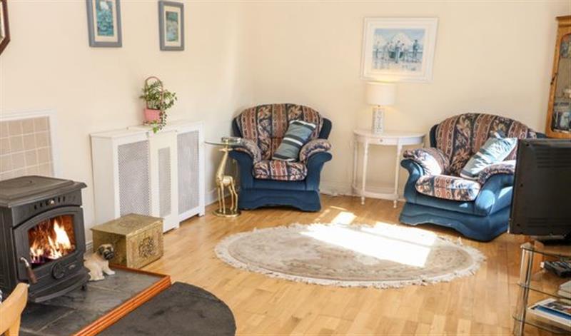 Relax in the living area at Waterfall House, Dunmanway