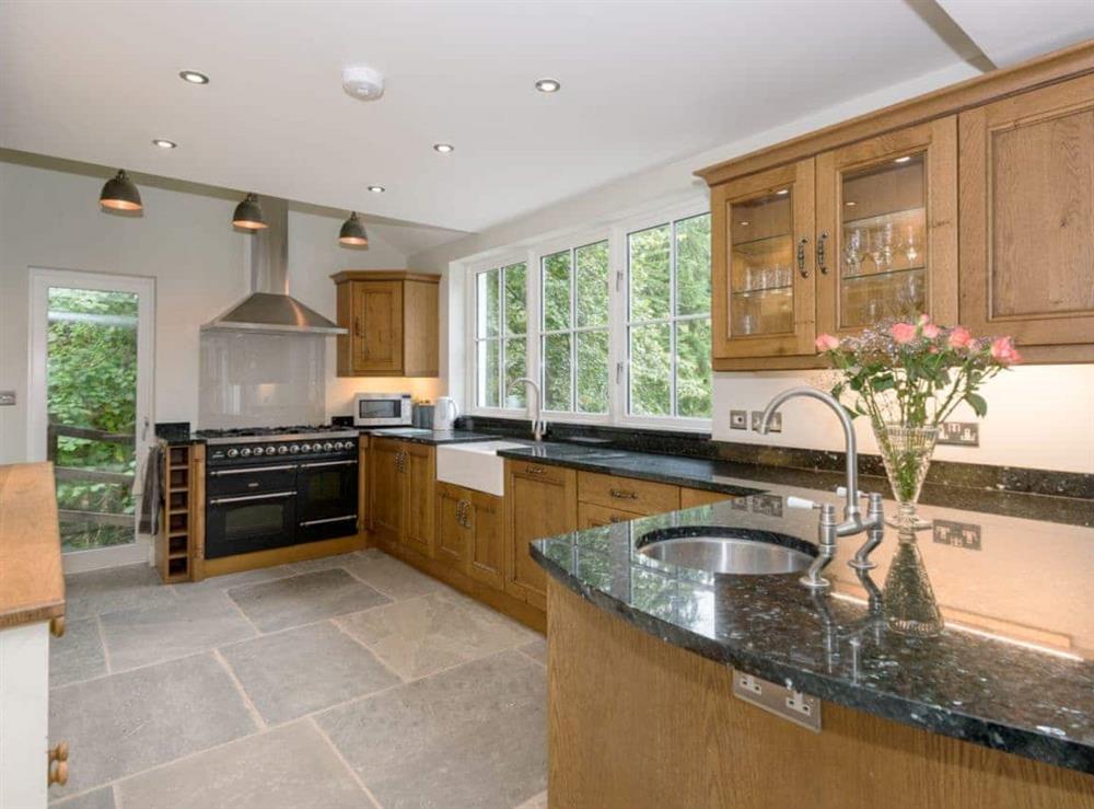 Wonderful, spacious, well equipped kitchen at Waterfall Wood Cottage in Glenridding, near Keswick, Cumbria