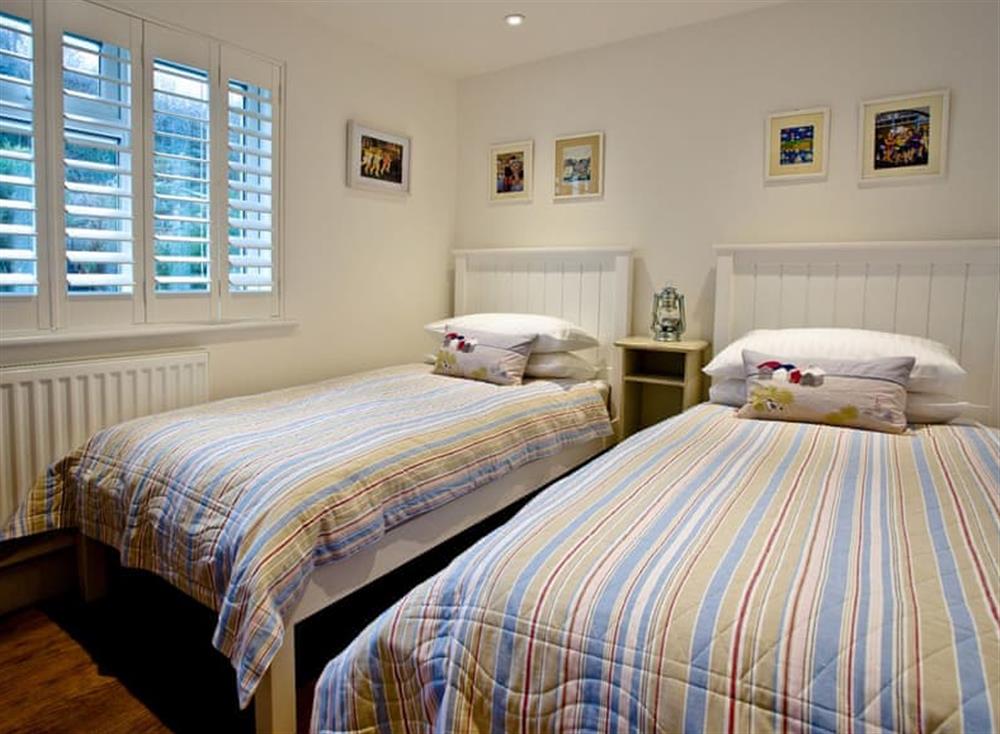 Twin bedroom at Waterfront in , Torcross