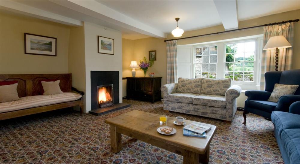 The sitting room at Watergate Farm in Nr Cockermouth, Cumbria